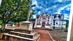 12X18 PHOTO OF THE CURCH OF SAN JUAN DEL OBISPO IN ANTIGUA GUATEMALA,Guatemalan