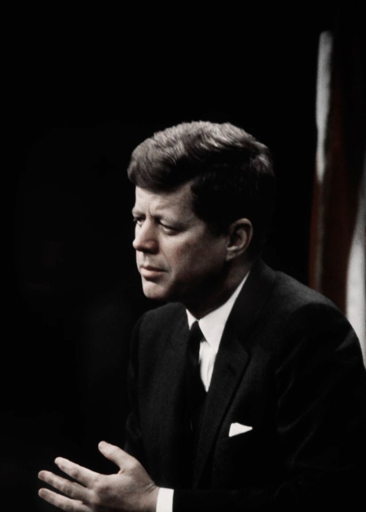 JFK John f kennedy 8*10 photo print vintage american president poster wall decor