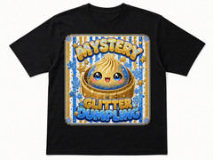 Glitter Dumpling PNG, You’re a Glitter Dumpling, Squishy Kawaii Cute Food Design