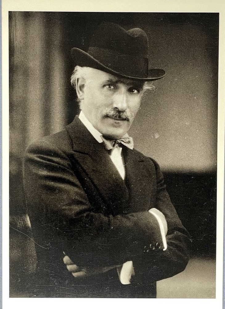 Arturo Toscanini, 1925 Fotofolio Art Photo Print Card 4.25”x6” Italian Conductor