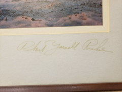 Original Photo Signed ROBERT YARNALL RICHIE «Saudi Arabia», Framed and Matted