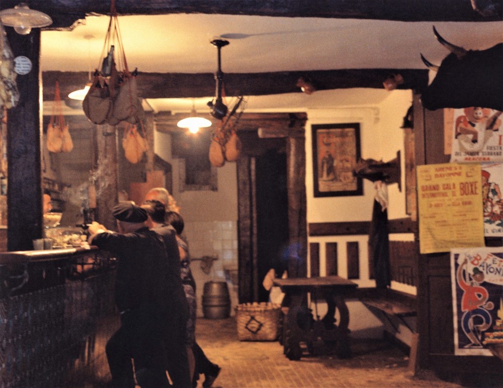Fine Art Photo «Bar, San Sebastian», Color Print San Sebastian, SpaIn 1960’s