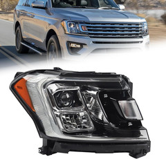 RH Halogen Headlight Fit for 2018 2019 2020 2021 Ford Expedition XLT Limitated H
