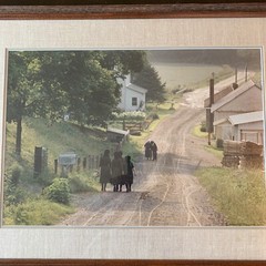 John W. H. Thomas SIGNED + Limited Framed 1985 Photography «Evening Walk» NM