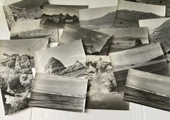 Vintage B&W Photos Pyramid Lake Nevada Landscapes Original 1950’s Lot of 16