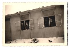 Lot Of 8 Photos 2nd World War, Fallingbostel Barracks View Dec 1940