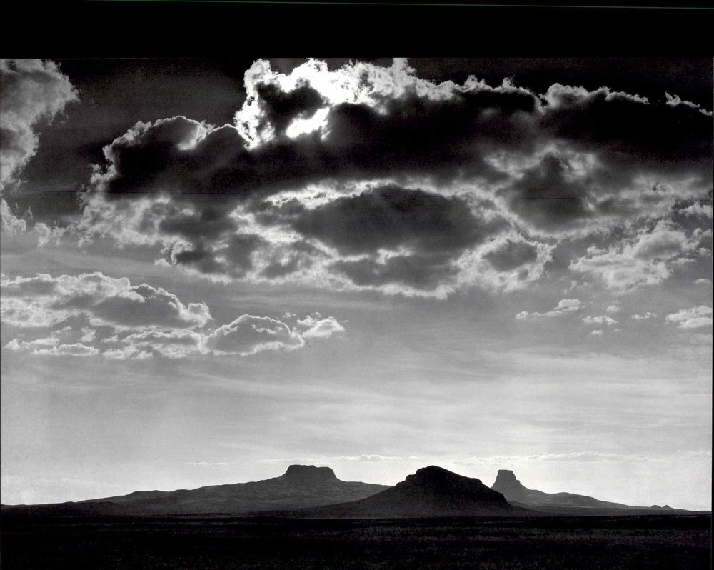 1986 1942 Ansel Adams Hopi Buttes Arizona Large Art Photo