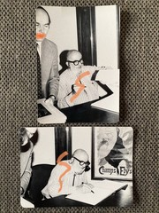 Ansel Adams Two Original 1979 Photo Portrait Yosemite & Range of Light Signing