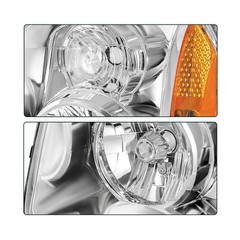 TUSDAR Headlight Assembly Set for 2007-2014 GMC Yukon | Yukon XL OEM Replacem…