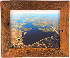 Lake DuBay Mosinee Knowlton Marathon Co. Wisconsin Aerial Photo. Frame Optional.