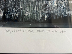 Frank H. Jump- photograph of Dolly: Lamb of God – of Brett Cook-Dizney Mural Art