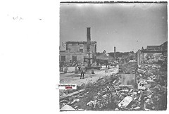 War, Sermaize, Glass photo stereo plate, positive black & white 4.5×10.7 cm