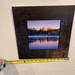David L. Clack Photograph Mounted on Slate