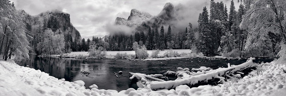 Peter Lik «Timeless» 150M – NEW – Sold Out 1 of 100 – Yosemite Mystic Valley B&W