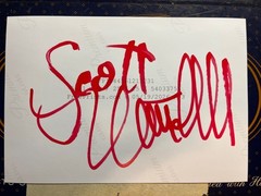 “ART PHOTOGRAPHY by Scott Mitchell” Signed “NYC ABC” CIGARETTE ADVERTISING “BUY”