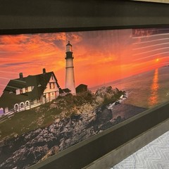 Peter Lik «Guardian of the Cliffs » 1.5M Portland Maine Lighthouse Picture