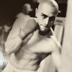 Photograph Silver Gelatin Print Janine Gordon Signed 20×24″ B/W Boxing Gleasons