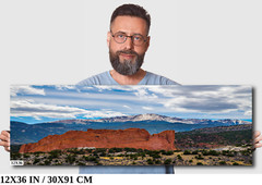 Legends Unveiled: Garden of the Gods and Pikes Peak Colorado Springs Wall Art