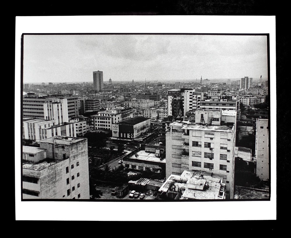 Cityscape Cine La Rampa, Vedado, HAVANA, CUBA 1998 vintage test proof OOAK