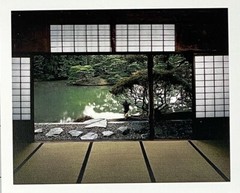 Yasuhiro Ishimoto (1921-2012) Art Announcement Card 2003 – Katsura Villa