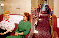 Photo Art Print of a Union Pacific Pullman car in day mode, 1950s