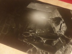 PIERRE JAHAN / CAVE BOUTEILLES CLE BOUGIE ORIGINAL SIGNED ARGENTIC PHOTO Ca 1940