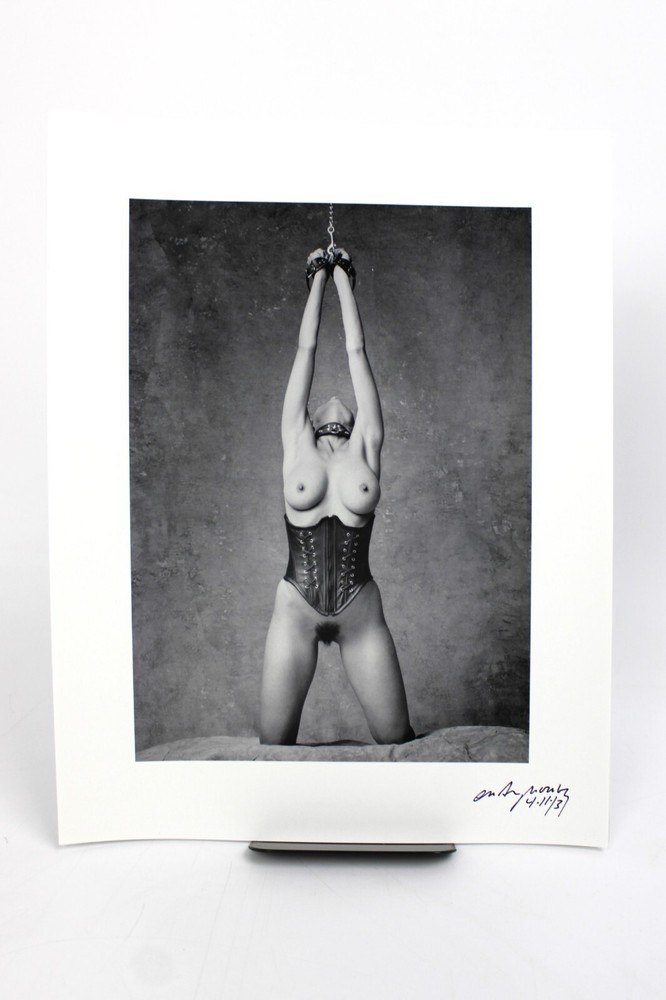 Black and White Photograph, Craig Morey, Nude, Signed, Natalie