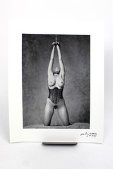 Black and White Photograph, Craig Morey, Nude, Signed, Natalie