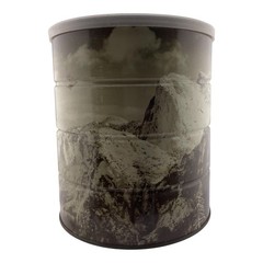 Vintage Ansel Adams ‘Winter Morning» Yosemite Valley Calif Hills Bros Coffee Can