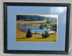 Framed & Matted Photograph by Susan Slapin WA. USA Aluminum Metal Print Signed