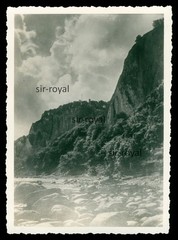 Rügen 1930s – Large and Small Stubbenkammer with Cross – Photo 9x12cm