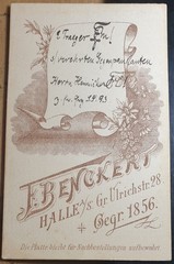 Landsmannschaft Palaeomarchia Halle – SS 1893 – E. Traeger / CDV Studentika