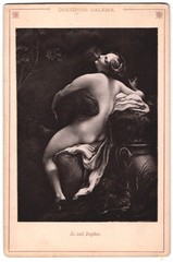 Photograph Unknown Photographer and Location Jo and Jupiter After a Painting Nude