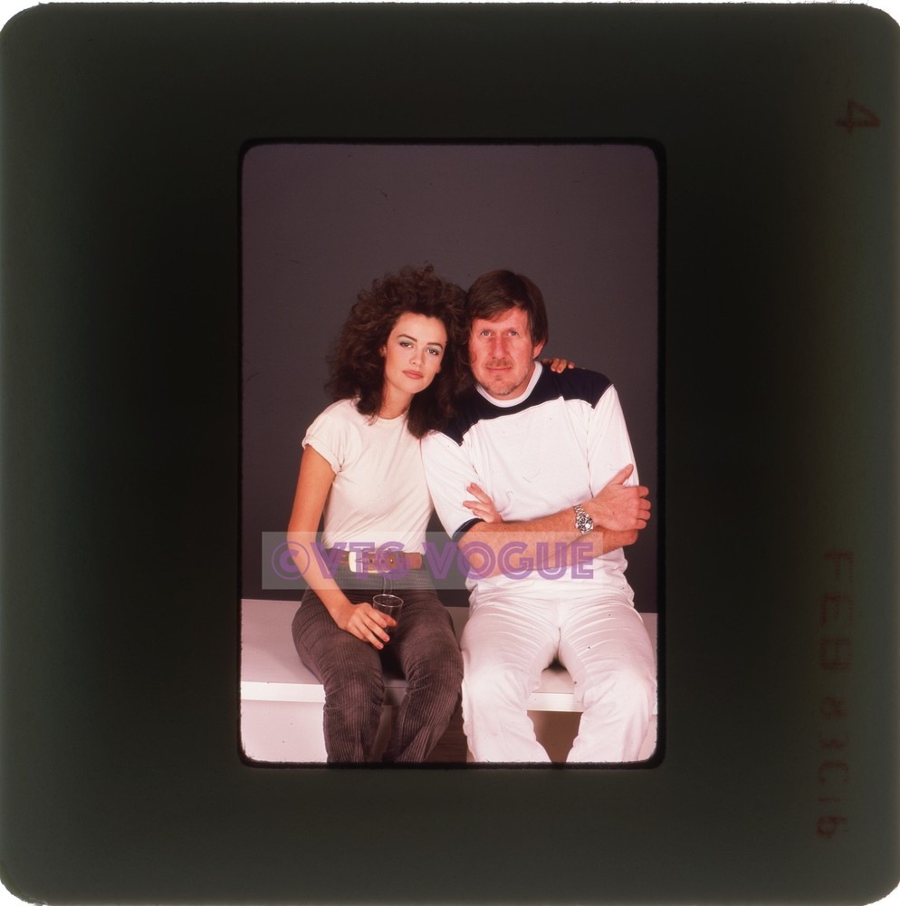 BETTY PADRO February 1983 Vogue Original WITH Stan Malinowski 35mm Slide P1