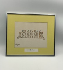 VINTAGE 1975 WILLIAM EAGAN Framed Print Liberated Women 12.25″ x 14.25″