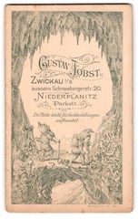 Photograph Gustav Jobst, Zwickau, outer Schneebergerstr. 20, Dwarves In Her S