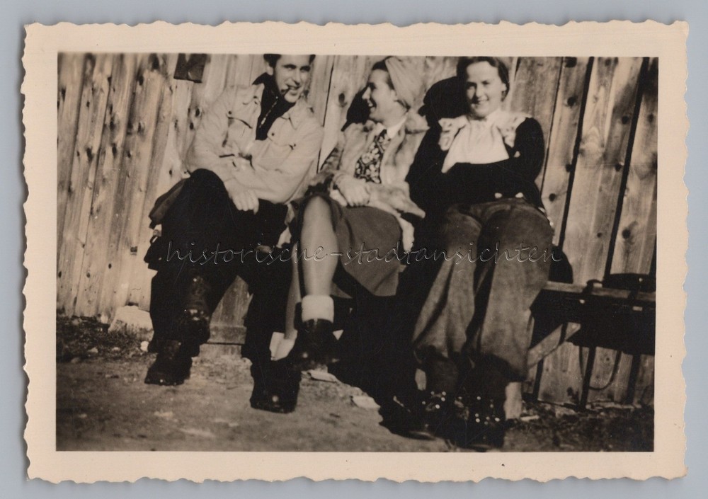Bayrischzell 1942 – Alm ‘Auf der Senneralm’ – Old Photo 1940s
