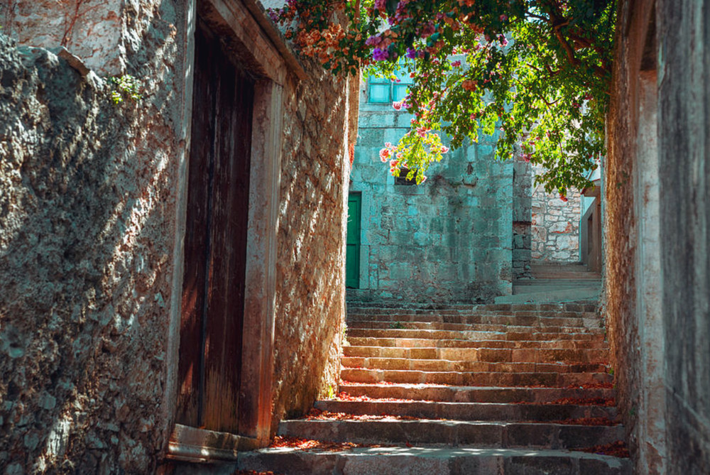 Digital art photography-Korcula,Croatia-Image for print, or just as a wallpaper)