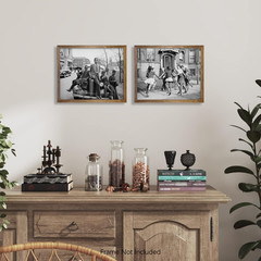 Vintage African American Photo Wall Art – Gifts for Black History Month, MLK Day
