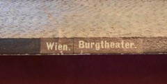 2 Vintage Photographs of Vienna, Austria, Incl. One Focused on Wien Burgtheater