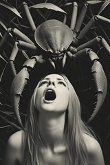 24 ~ 4X6 Glossy HORROR Fine Art ‘ Spider Crab ‘ Photo FANTASY Set ! 3413729