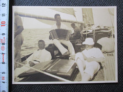 HERITAGE priv. Photo of old time! cosy cruise on deck sailing ship music