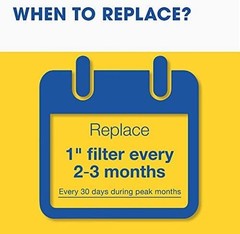 Aerostar Air Filter 21x21x1 MERV 11 AC Filter, HVAC, Furnace Filter, 6 Pack |…