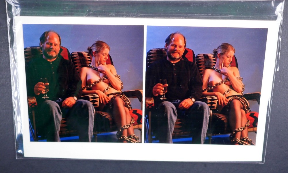 Boris Starosta 3D Stereoview – Betty 4005 – nude model signed 2001