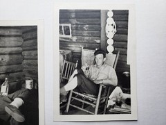 Photos by EDWARD WESTON Portrait of Zachary Cole & Laurence Neil 5 x 7 RARE 1945