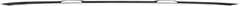 Front Bumper Lower Valance with Tow Hook Holes + Center Trim for 2004-2005 Ford