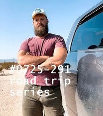MALE PORTRAIT #0725-291 -road trip series – free shipping in usa