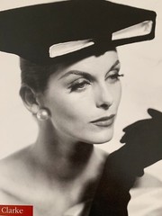 HENRY CLARKE,’GIVENCHY,1955′ RARE AUTHENTIC 1990 ART PHOTO PRINT