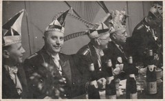 Photo postcard Carnival Society Wuppertal Elberfeld approx. 1940s-2