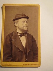 Frankfurt a. M. – Carl Schwedes as a student in Heidelberg 1877 CDV / Studentika
